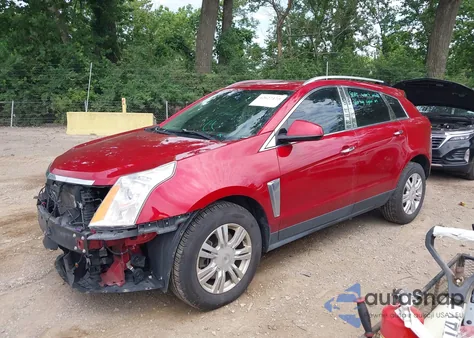 2014 Cadillac Srx Luxury Collection из США, поврежденный, VIN 3GYFNBE35ES645716